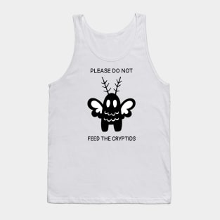 PLEASE DO NOT FEED THE CRYPTIDS (Mothman) Tank Top